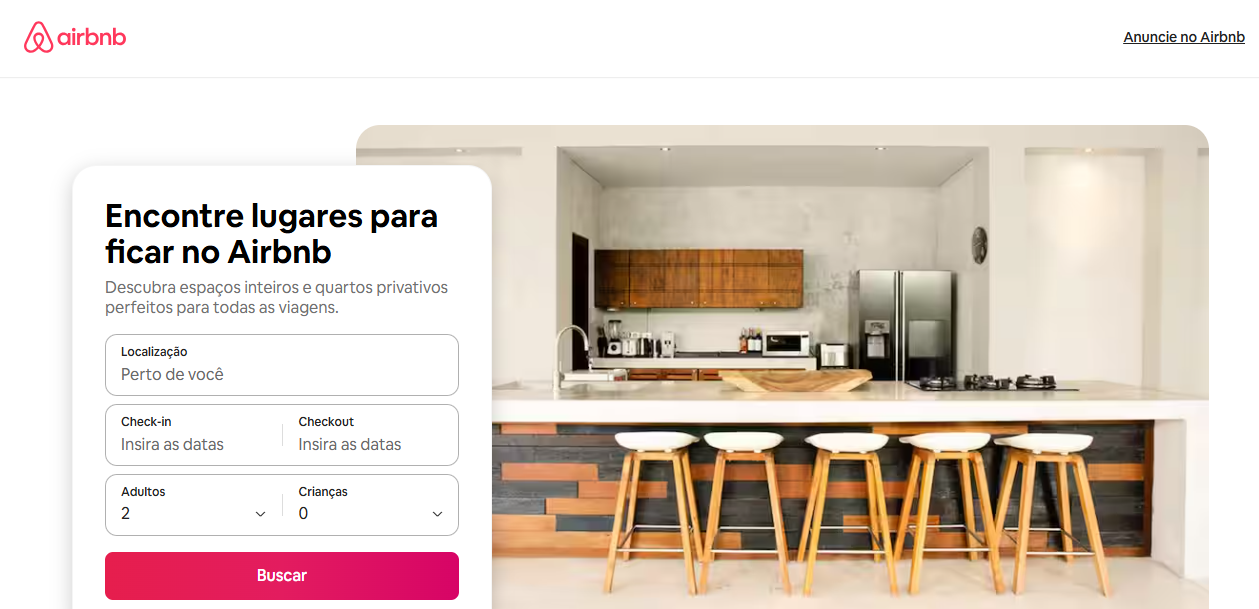 site do airbnb