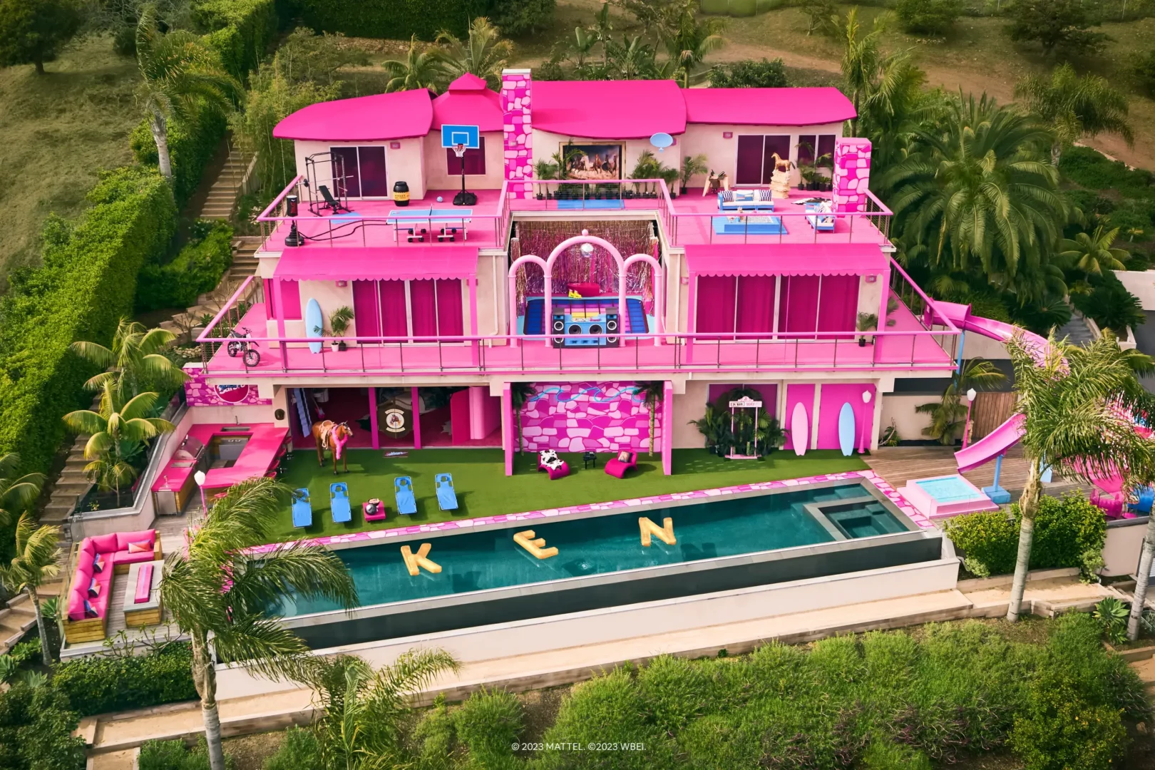 casa temática da barbie no airbnb